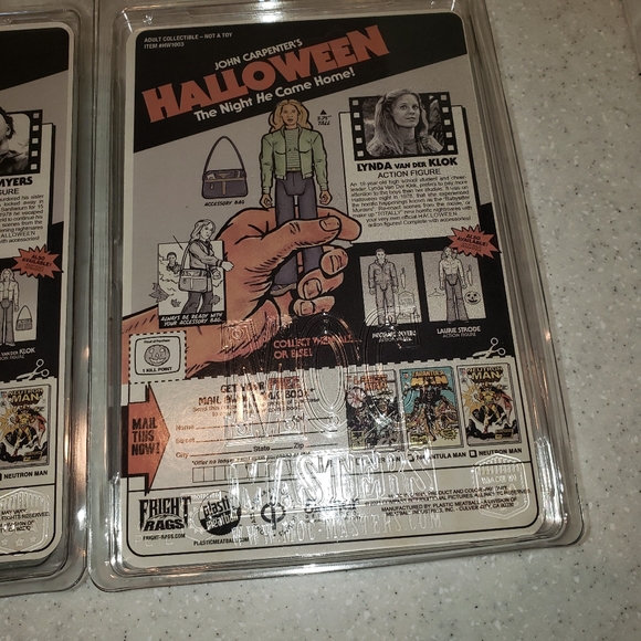 Halloween Set of 3 Fright Rags Figures - Picture 5 of 10